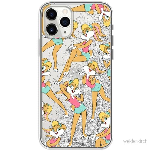 ERT GROUP mobiltelefonfodral för Apple Iphone 11 PRO MAX originalt och officiellt licensierat Looney Tunes mönster Lola 003 optimalt anpassad till formen på mobiltelefonen, med glitter overflow effekt 5905511637460