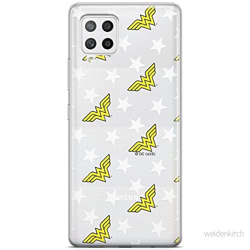 ERT GROUP mobiltelefonfodral för Samsung A42 5G originalt och officiellt licensierat DC mönster Wonder Woman 007 optimalt anpassad till formen på mobiltelefonen, gedeeltelijk transparant 5903040246665