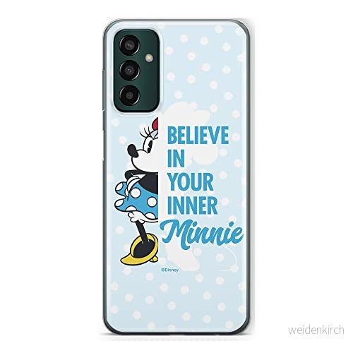 ERT GROUP mobiltelefonfodral för Samsung M13 4G originalt och officiellt licensierat Disney mönster Minnie 047 optimalt anpassad till formen på mobiltelefonen, fodral tillverkad av TPU plast 5905511327286