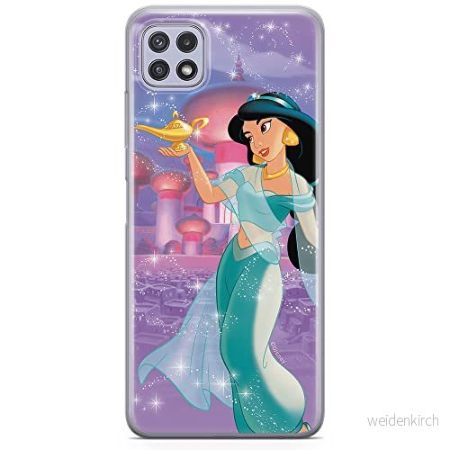 ERT GROUP mobiltelefonfodral för Samsung A22 5G originalt och officiellt licensierat Disney mönster Jasmine 001 optimalt anpassad till formen på mobiltelefonen, fodral tillverkad av TPU plast 5903932824629