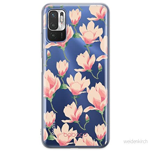 ERT GROUP mobiel telefoonhoesje voor Xiaomi REDMI NOTE 10 5G / POCO M3 PRO origineel en officieel erkend Babaco patroon Flowers 016 aangepast aan de vorm van mobiele telefoon, gedeeltelijk bedrukt 5904805613975