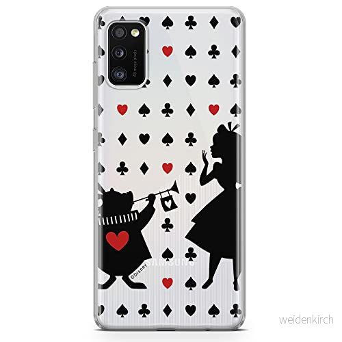 ERT GROUP mobiltelefonfodral för Samsung A41 originalt och officiellt licensierat Disney mönster Alice & Friends 001 optimalt anpassad till formen på mobiltelefonen, gedeeltelijk transparant 5903537508337