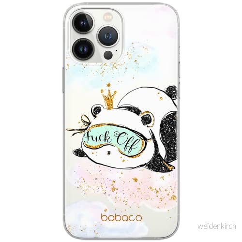 ERT GROUP mobiltelefonfodral för Xiaomi REDMI NOTE 10/ 10S originalt och officiellt licensierat Babaco mönster Panda 001 optimalt anpassad till formen på mobiltelefonen, gedeeltelijk transparant 5903537184821