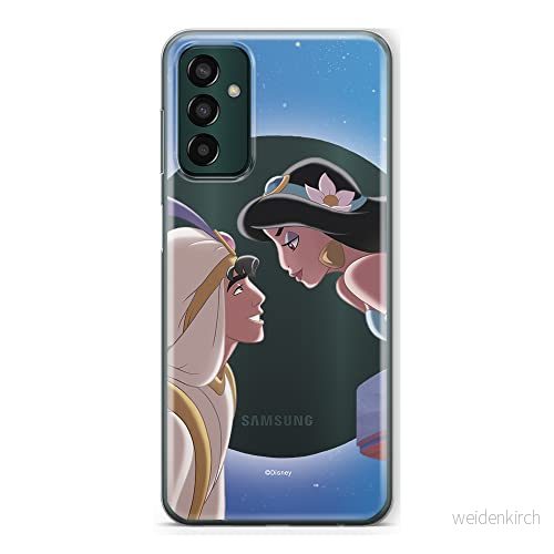 ERT GROUP mobiltelefonfodral för Samsung M13 4G originalt och officiellt licensierat Disney mönster Jasmine & Aladdin 001 optimalt anpassad till formen på mobiltelefonen, gedeeltelijk transparant 5905511322021