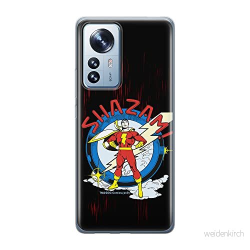 ERT GROUP mobiltelefonfodral för Xiaomi 12 PRO originalt och officiellt licensierat DC mönster Shazam 003 optimalt anpassad till formen på mobiltelefonen, fodral tillverkad av TPU plast 5905511517489