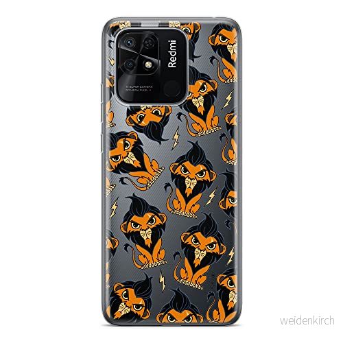 ERT GROUP mobiltelefonfodral för Xiaomi REDMI 10C originalt och officiellt licensierat Disney mönster Scar 002 optimalt anpassad till formen på mobiltelefonen, gedeeltelijk transparant 5905511550448