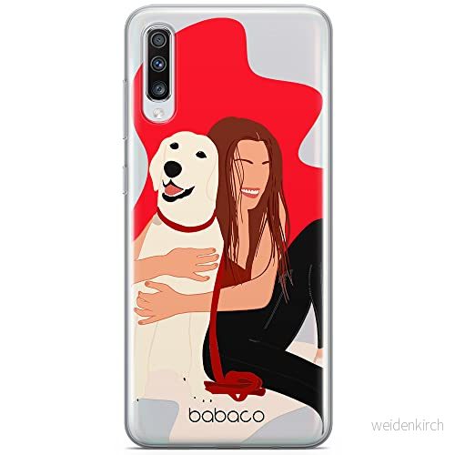 ERT GROUP mobiltelefonfodral för Samsung A70 originalt och officiellt licensierat Babaco mönster Dogs 006 optimalt anpassad till formen på mobiltelefonen, gedeeltelijk transparant 5905131010308