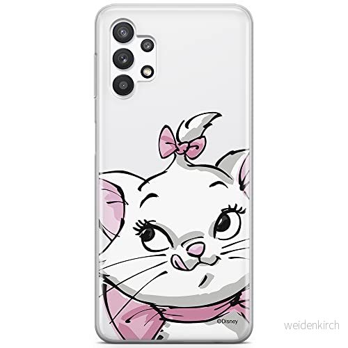 ERT GROUP mobiltelefonfodral för Samsung A32 5G originalt och officiellt licensierat Disney mönster Marie 001 optimalt anpassad till formen på mobiltelefonen, gedeeltelijk transparant 5903040048146